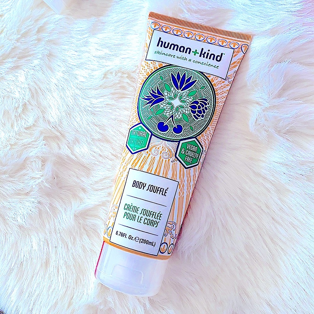 Human+Kind Body Souffle -Lightly Whipped Cream Moisturizer Skin Care 6.76 fl oz